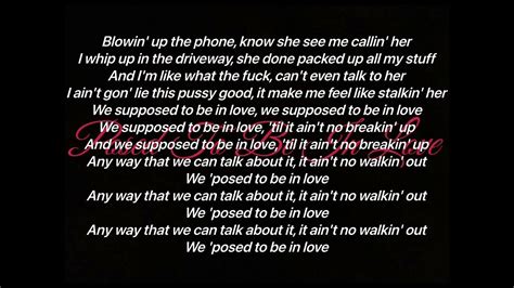 pose to be in love lyrics|we should be in love lyrics.